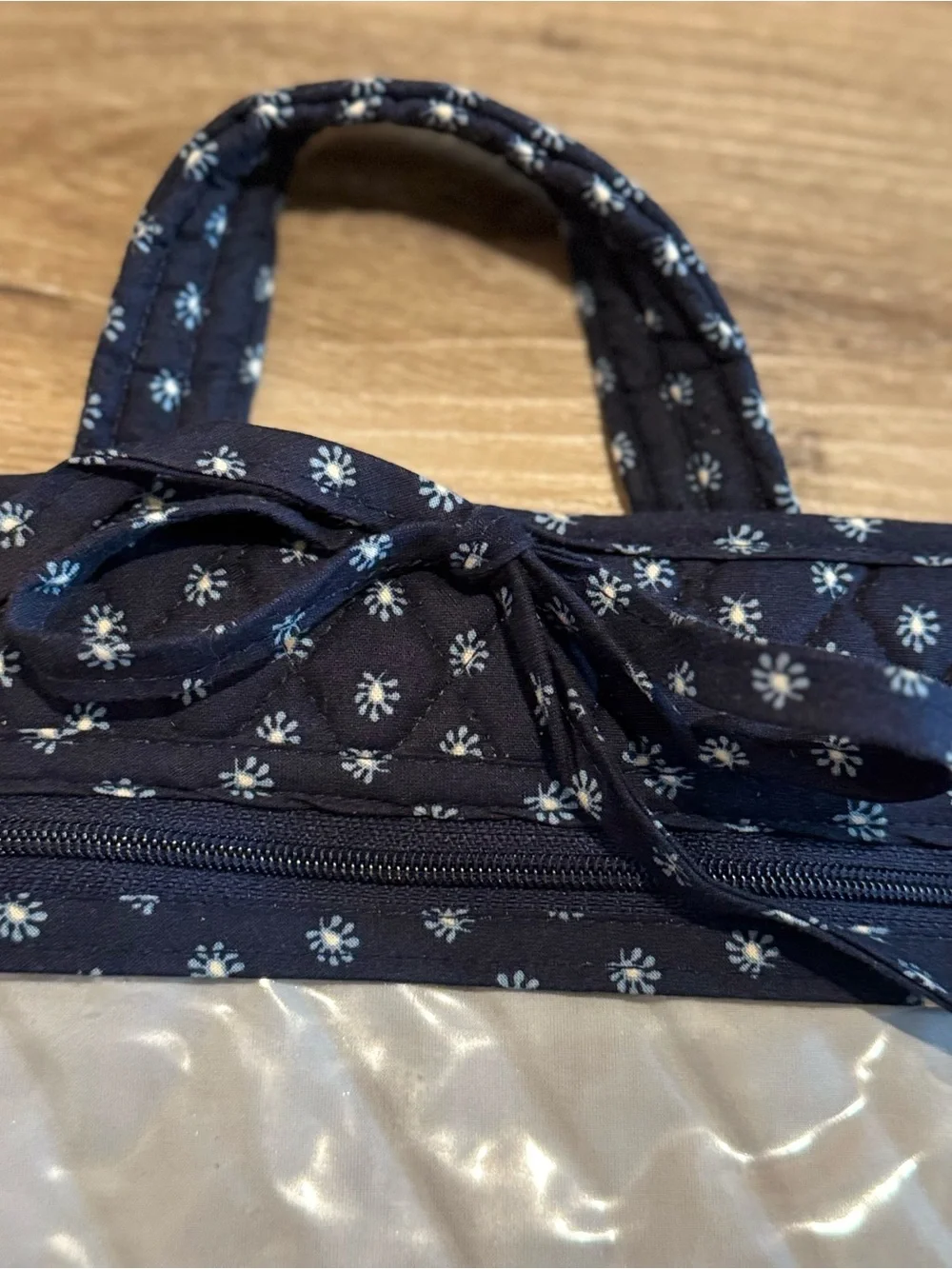 Vera Bradley Midnight Blues (Retired) Hanging Toiletry Bag